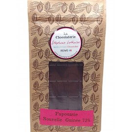 Tablette Chocolat Noir Pure Origine PAPOUASIE Nouvelle Guinée 73%