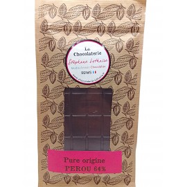 Tablette Chocolat Noir Pure Origine PEROU 64%