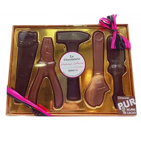 Les Outils en chocolat