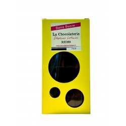 copy of Tablette chocolat sans sucre noir 73%
