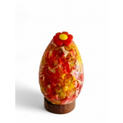 Oeuf fleuri