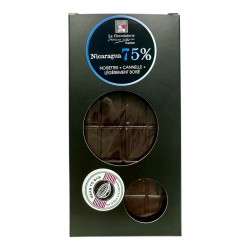 Tablette Chocolat Noir Pure Origine Nicaragua 75%%