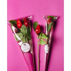 Rose en Chocolat au lait