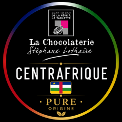 Tablette Chocolat Noir Pure Origine Centrafrique 70%