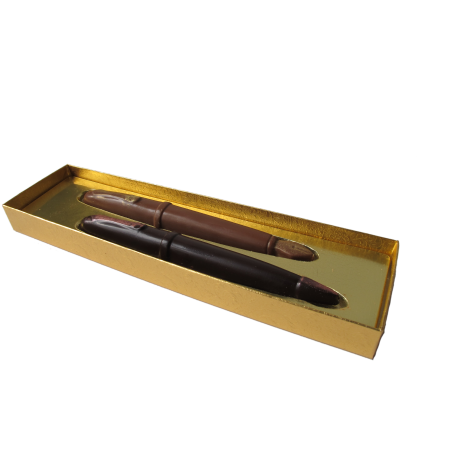 DUO DE STYLOS... Noir & Lait