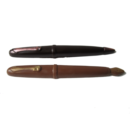 DUO DE STYLOS... Noir & Lait