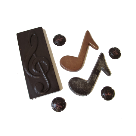 Set de Musique en chocolat
