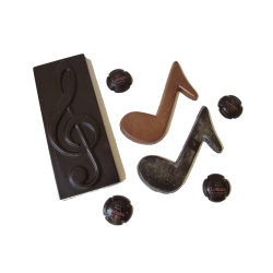 Set de Musique en chocolat