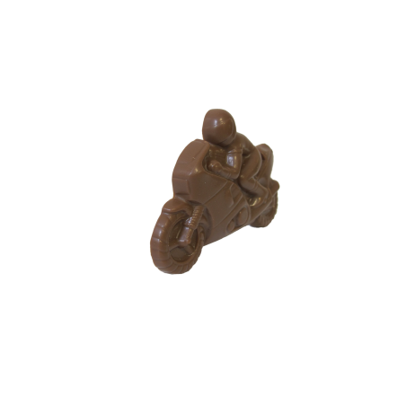 Mini Moto en Chocolat